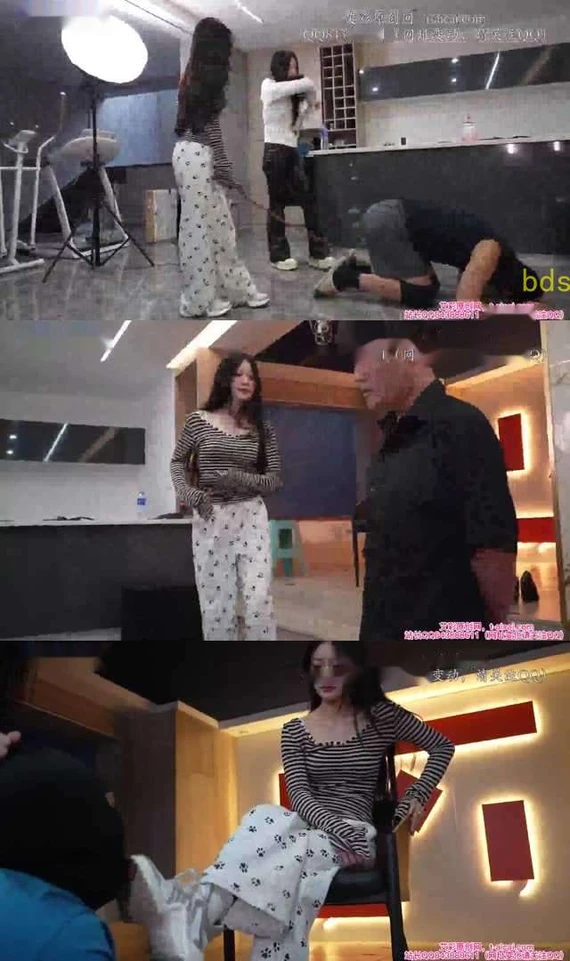 【麋鹿银儿】最美素人小美女首次含笑虐男奴