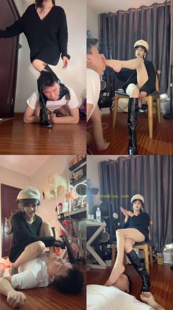 【不知名美女】外表看着很温柔的女主人