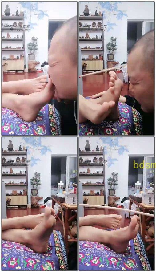 【女王菲主】管教夫君要严厉许多！第一课，足底侍奉