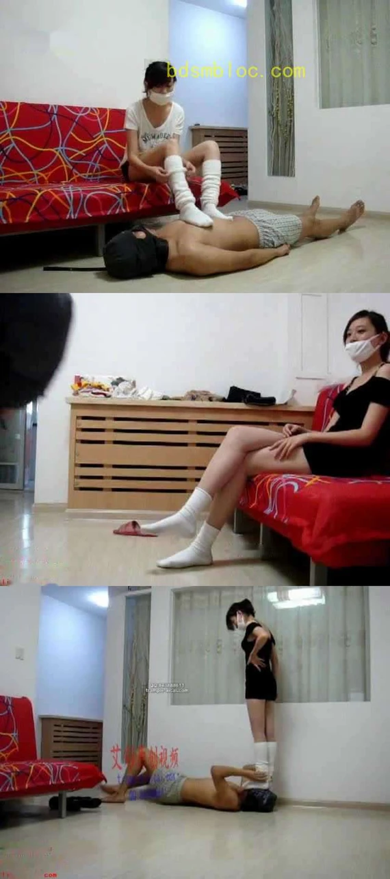 【小妮女主】堆堆袜暴力调教合集-43分钟