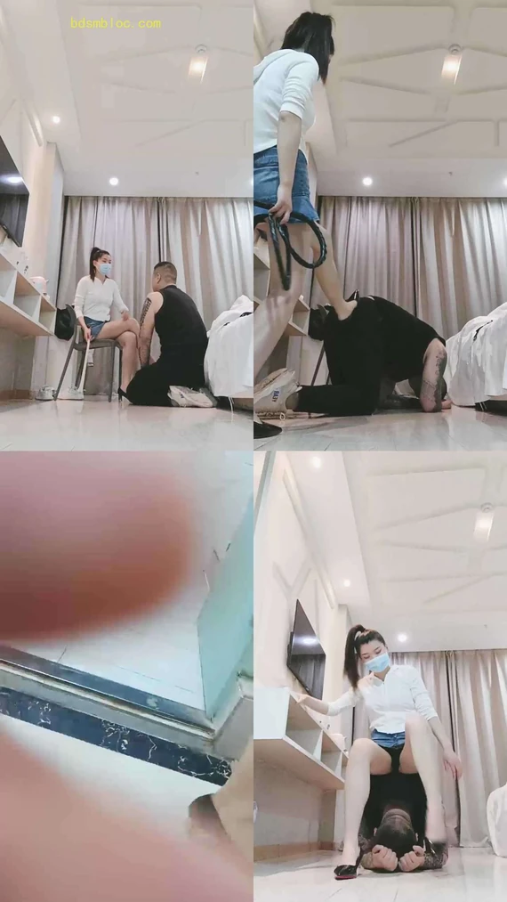 【爆爆S】精神小妹暴力鞭打刑虐