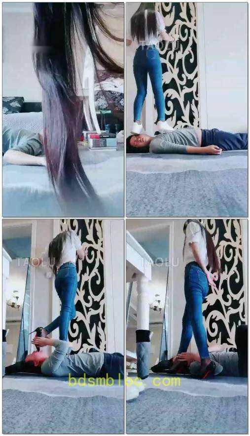 【猫神大人】人体家具桌子腿全体重深喉