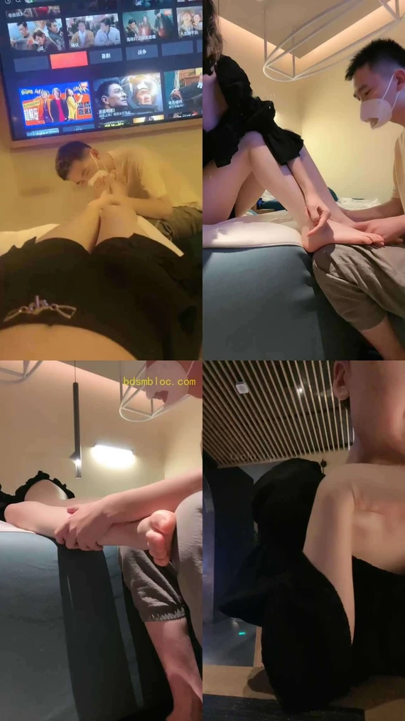 【暴躁小溪】开发上门按摩师吃臭脚