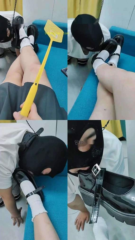 【苏可儿】萝莉主皮鞋白袜辱狗