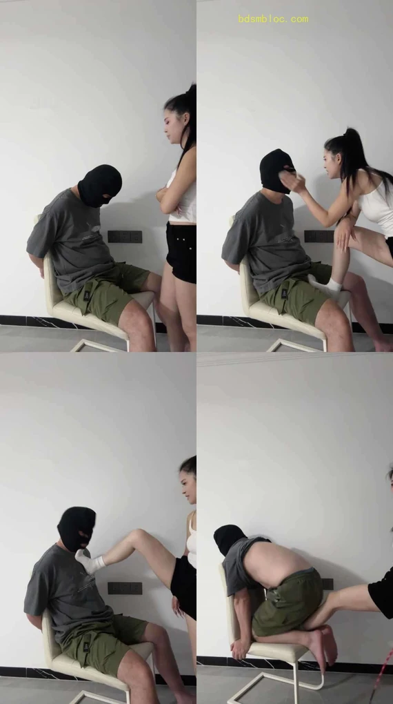 【辣辣bb】吊带女神白袜严刑逼供