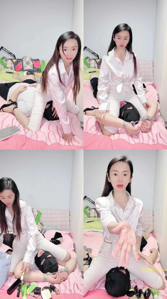 【嫦娥】丝袜捆绑坐脸窒息【双视角版】