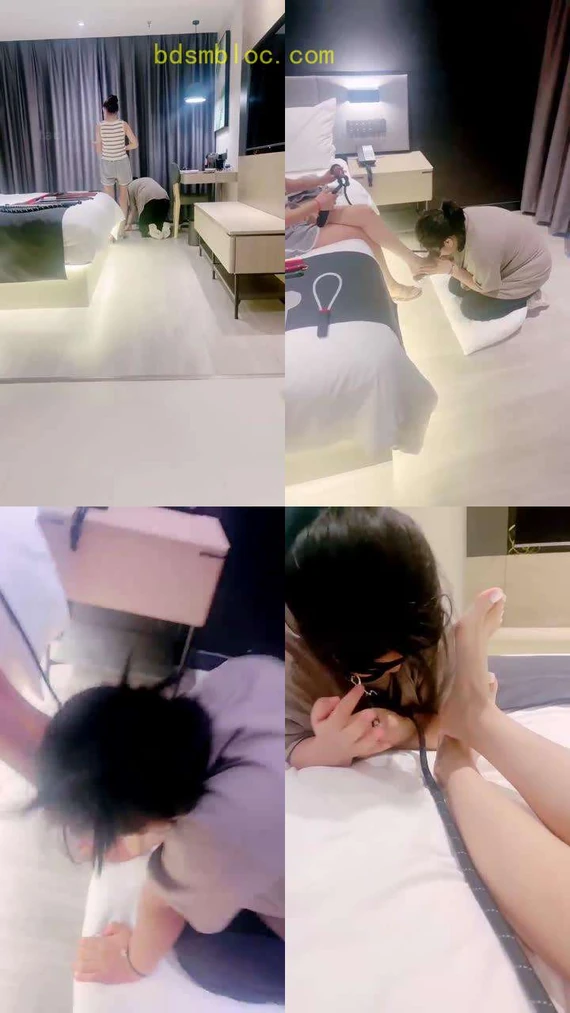 【尤物姐姐】闺蜜来家做客 奴下奴伺候