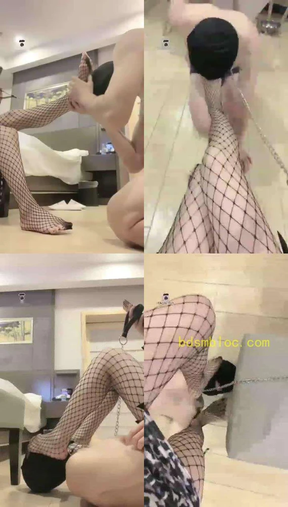 【黎离】网袜调教，踩踏，圣水（官方已删）