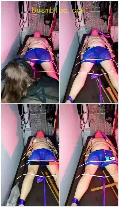 【绳语胖天使暗夜祭】刑床，电击，坐脸窒息