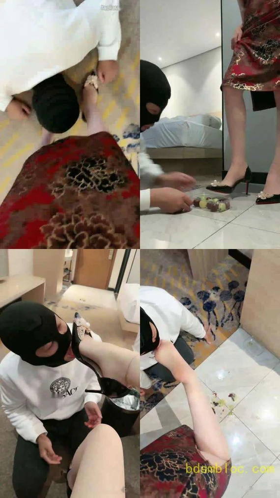 【安主】TJ胯下贱笔胯下羞辱舔鞋底喂食圣水