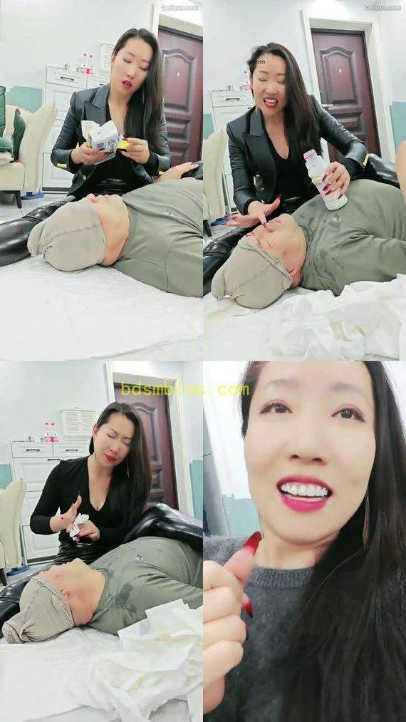 【冷御的冷S】浓鼻涕手深喉虐乳耳光
