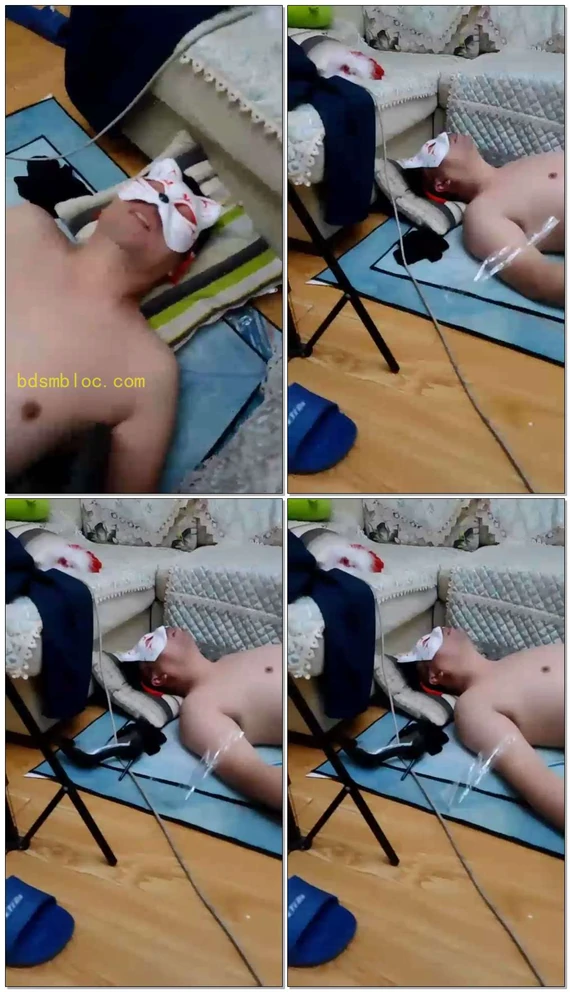 【晴天】膝盖踢裆踢骚JB虐JB踩丹丹