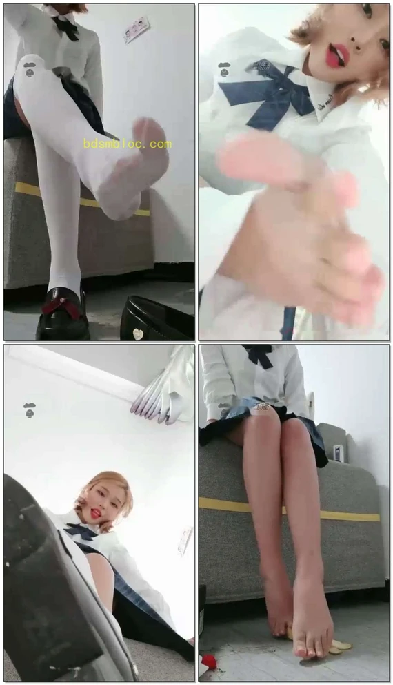 【白桃S】学姐2-投食踩水果，足J