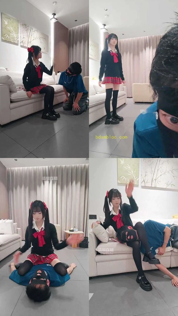 【萝莉收割机】07萝莉暴力耳光专场