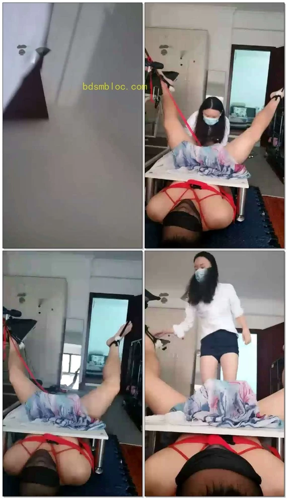 【幸运女王】绳艺与爆菊