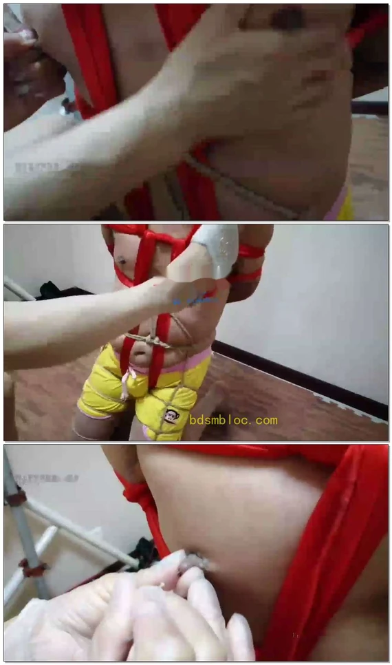 【傲视之巅·雪瑶】捆绑虐乳穿刺【16分钟】【艾踩】
