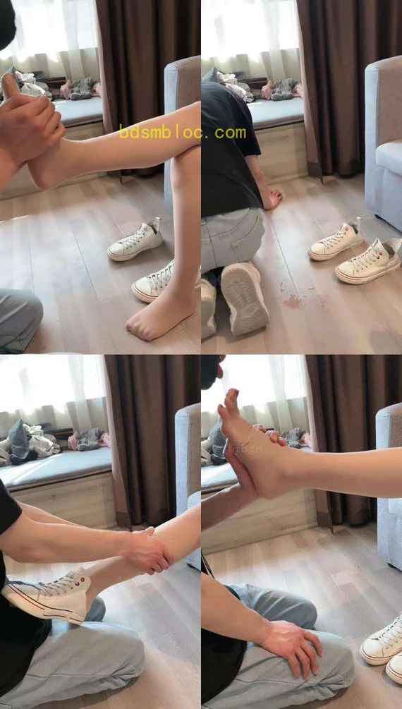 【赵奈奈】绿帽奴伺候约会回家的女友【下】
