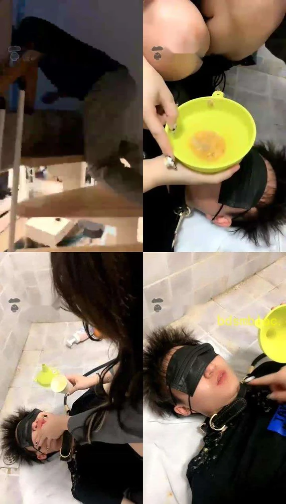 【汏典】调教场重口开发第一次吃呕吐物的奶狗圣水