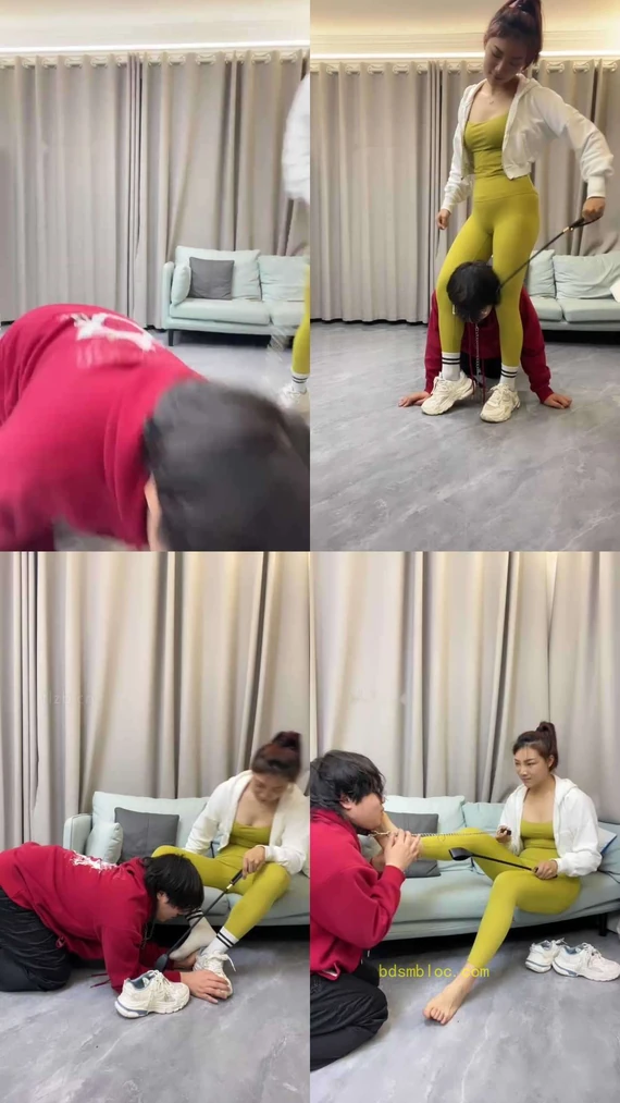 【素人挖掘机】健身女教练-sp/运动鞋白袜踩/骑马/袜子塞嘴