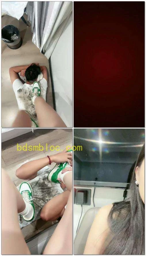 【菲sss】全体重踩踏清理鞋底