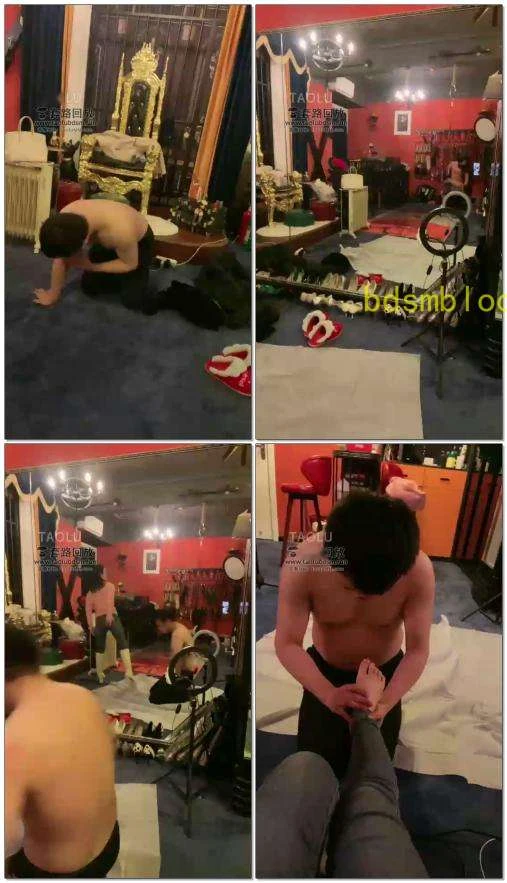 【晨晨cc】调教耳光踢打骑马