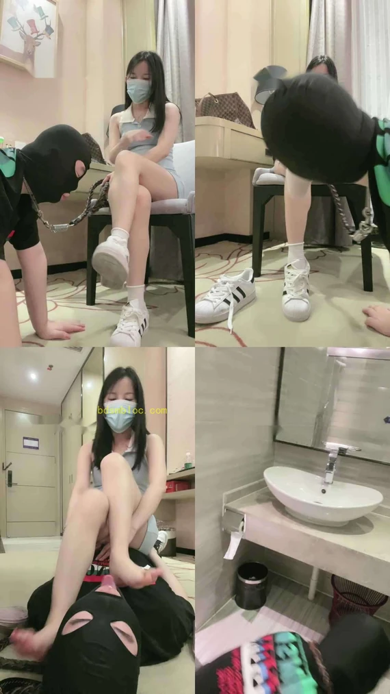 【漫漫】迷恋贝壳头白袜/喂口水/转胯踩踏/赏赐圣水