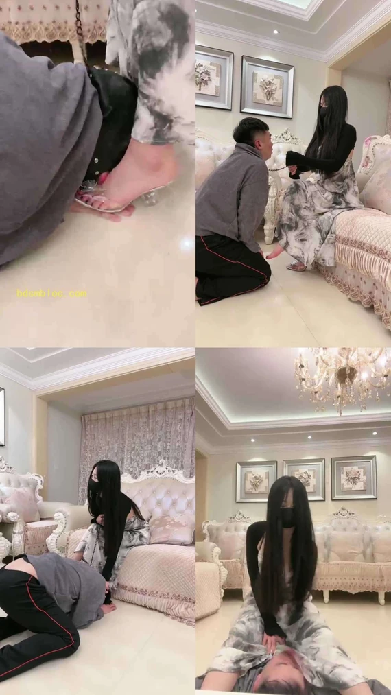 【桃幼幼】超强耳光抽/踢踹/裸足深喉/骑马爬行