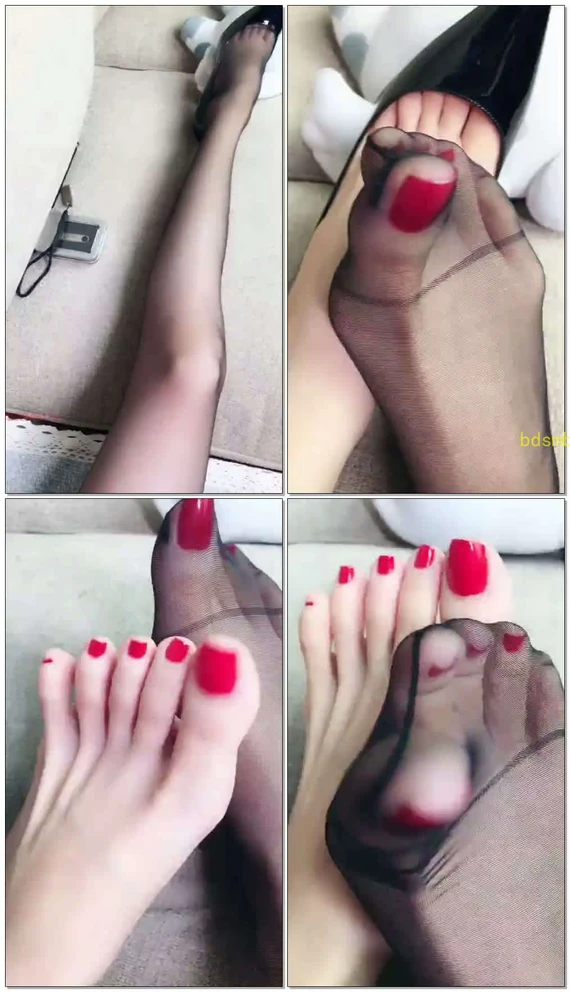 【雪茄女神】玉足秀丝袜秀高跟