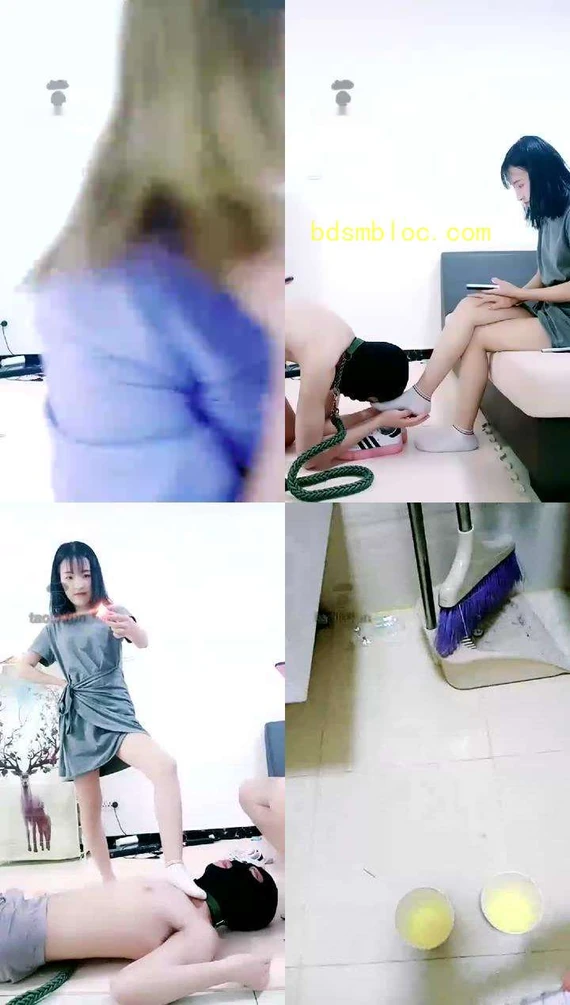 【豆雅双女王】双女主调教学生奴，原味真香