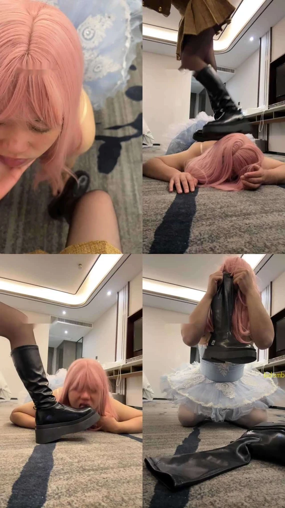 【琳儿】长靴踩踏二次元狗奴