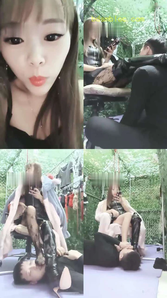 【魅颜】长靴脚下的下贱狗