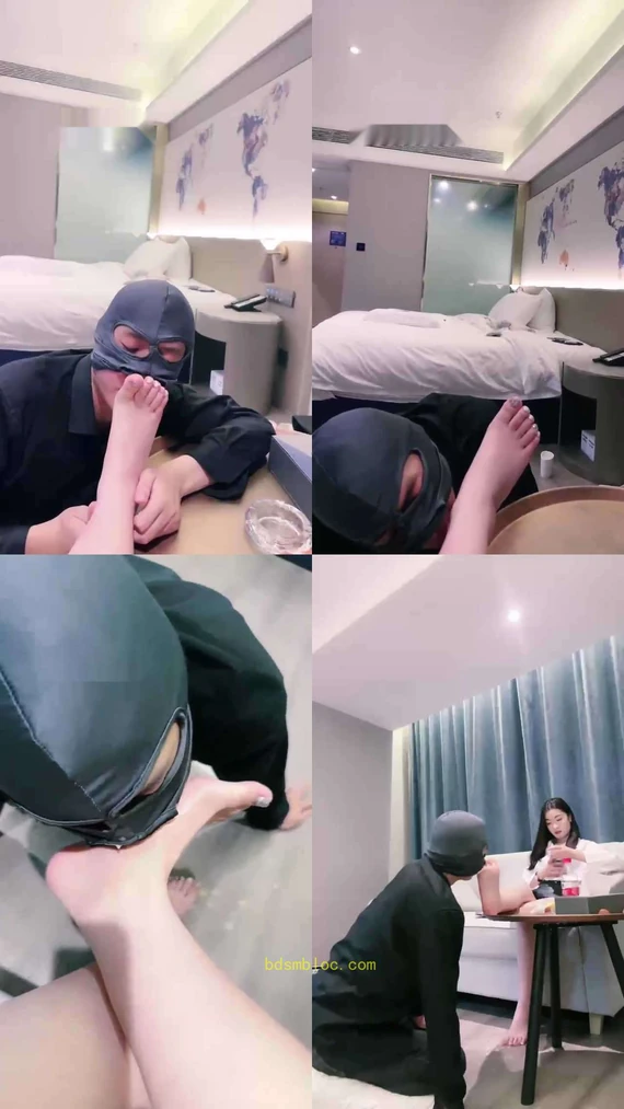 【宸宸】奖励 舔脚 口水 踩食物