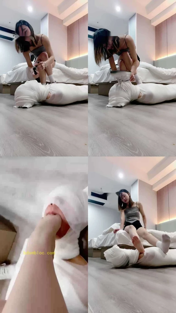 【狗哥】木乃伊束缚绿帽老公