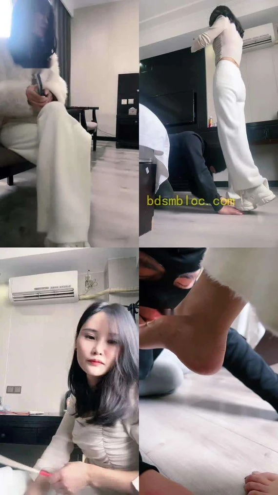 【孤傲女帝】清理鞋底/踹头跺手/耳光sp/裸足深喉