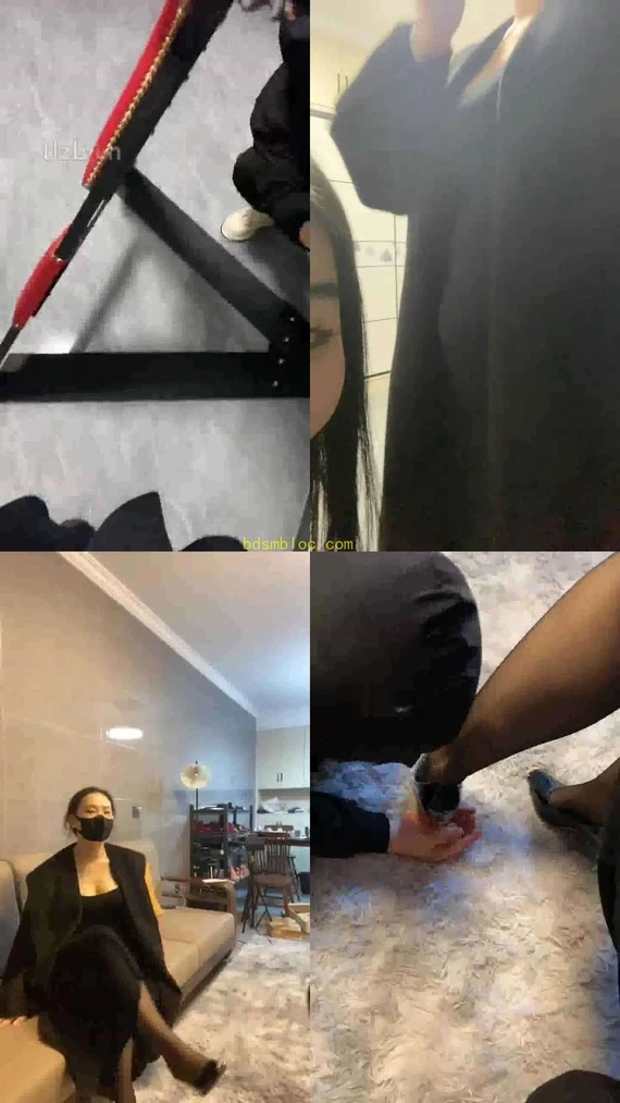 【月主】双S刑架固定重度虐打