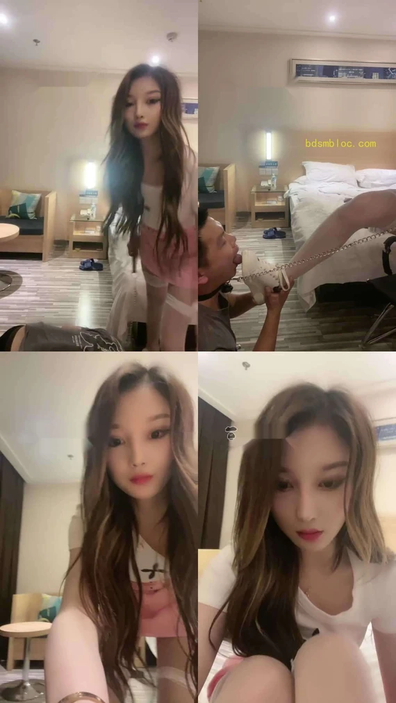 【馨怡】被精神小妹白丝蹂躏辱