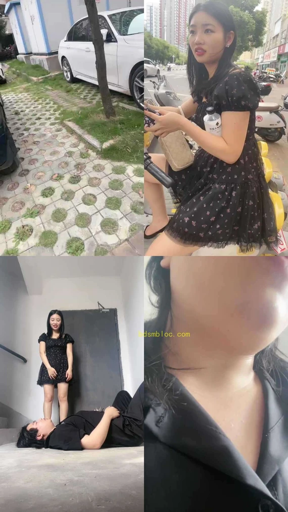 【素人挖掘机】路边开发小姐姐楼道首调