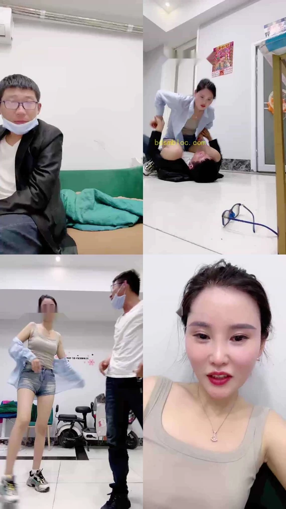 【孤傲女帝】运动鞋全体重踩踏/数据线抽/踢踹