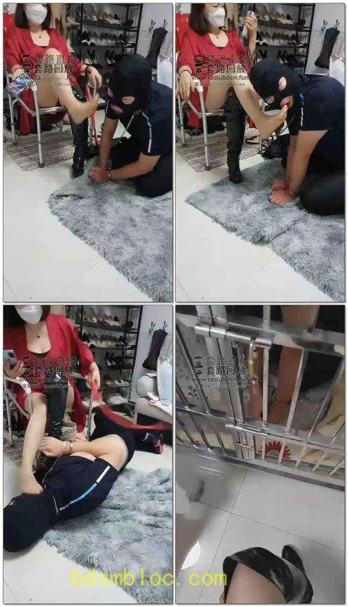 【西安乐姐s】圣诞节福利现场圣水黄金挑战圈养奴