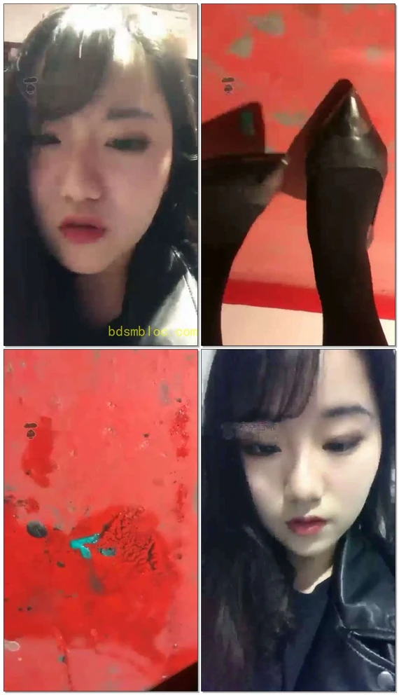 【萌女王】高跟走路声音步步惊悚，被我抓到你就完了