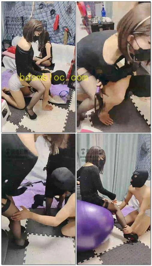 【黑桃Qmama】双女主调丝袜奴