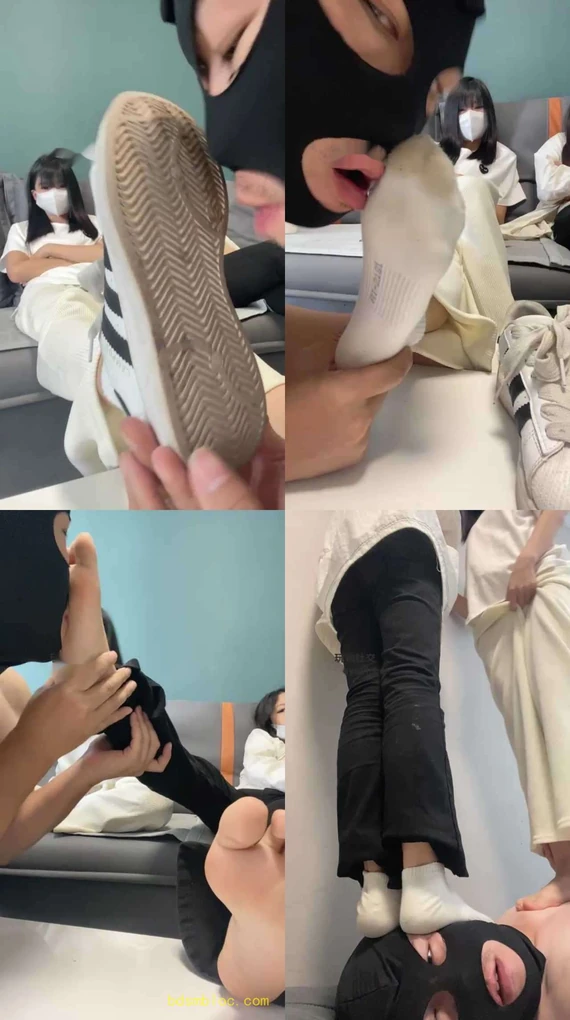 【精神小妹】沉浸式-清理学生主的脏鞋超臭棉袜