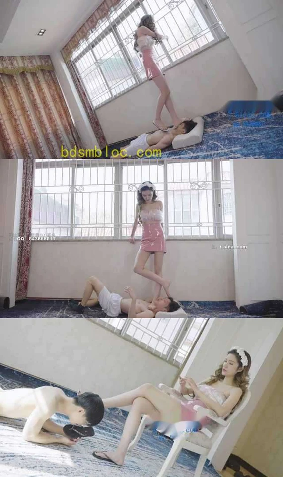 【HPL栖心之栈】【尔岚】尔岚白皙美腿的人字拖踩踏