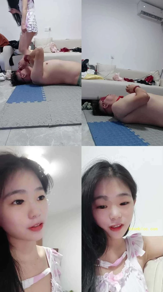 【汀兰大大】捆绑高跟踩乳/鞭打/坐脸窒息