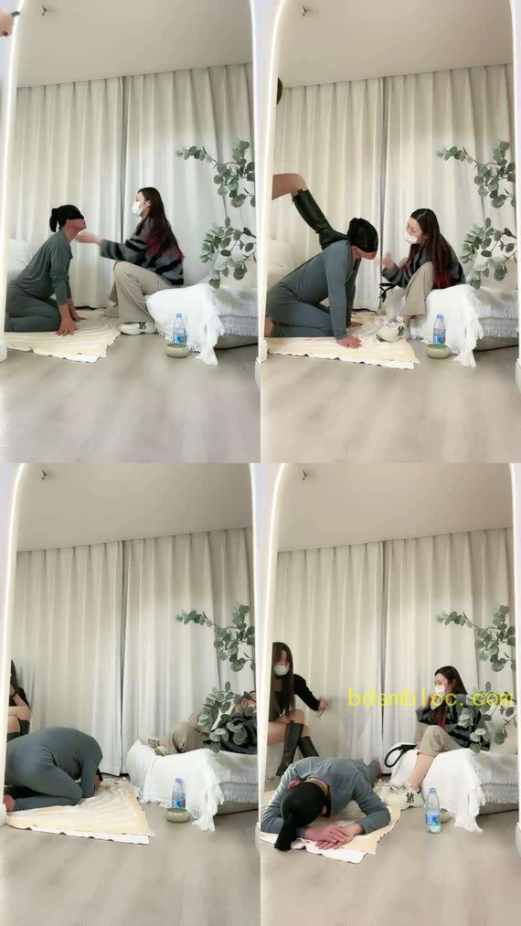 【嘉昕】双主鞭策，爆打口嗨贱狗耳光
