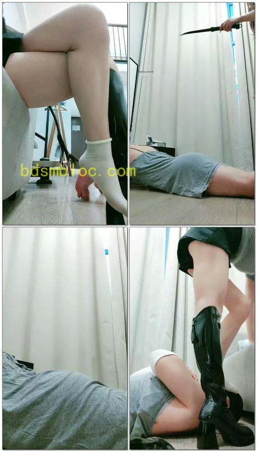 【喵酱紫S】重刑小奶狗鞭子跳踩
